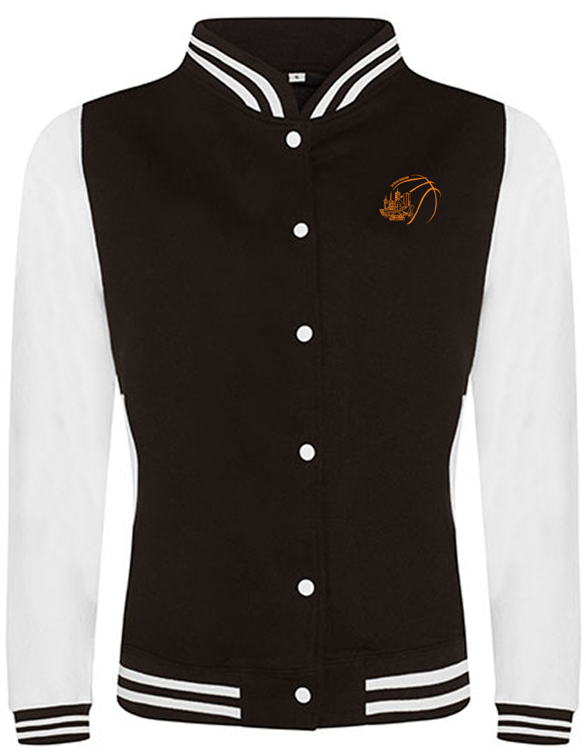 SV Brake Basketball Fan - Collegejacke Kinder schwarz