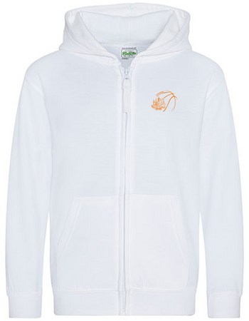 SV Brake Basketball Fan - Sweatjacke Kinder weiß