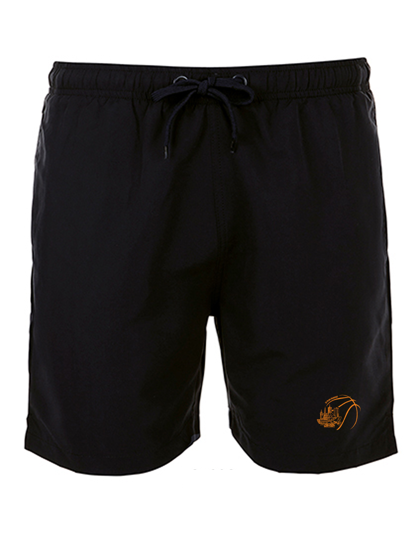 SV Brake Basketball Fan - Badeshorts Herren schwarz