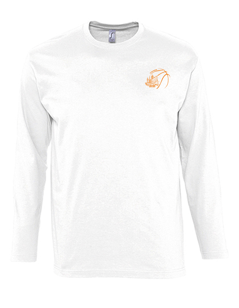 SV Brake Basketball Fan - Longsleeve Herren weiß