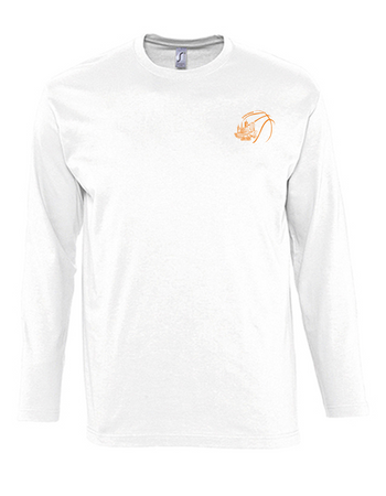 SV Brake Basketball Fan - Longsleeve Herren weiß
