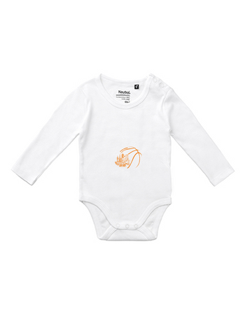 SV Brake Basketball Fan - Body Baby Langarm weiß