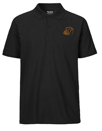 SV Brake Basketball Fan - Poloshirt Fairtrade Herren schwarz