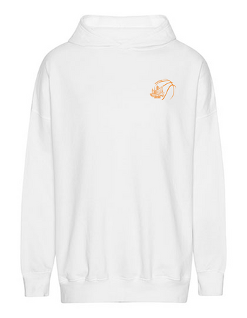 SV Brake Basketball Fan - Hoodie oversize Herren weiß