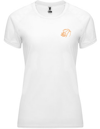 SV Brake Basketball Fan - Polyestershirt Damen weiß