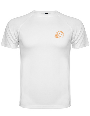 SV Brake Basketball Fan - Polyestershirt Kinder weiß