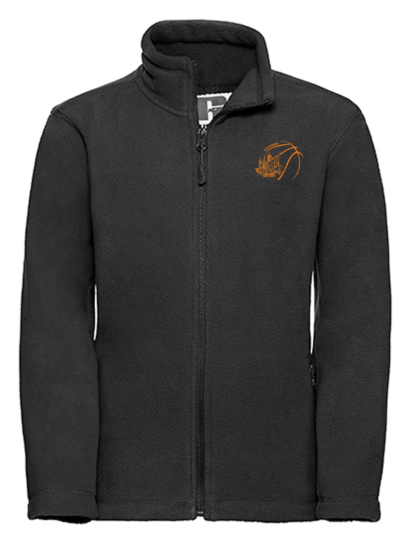 SV Brake Basketball Fan - Fleecejacke Kinder schwarz