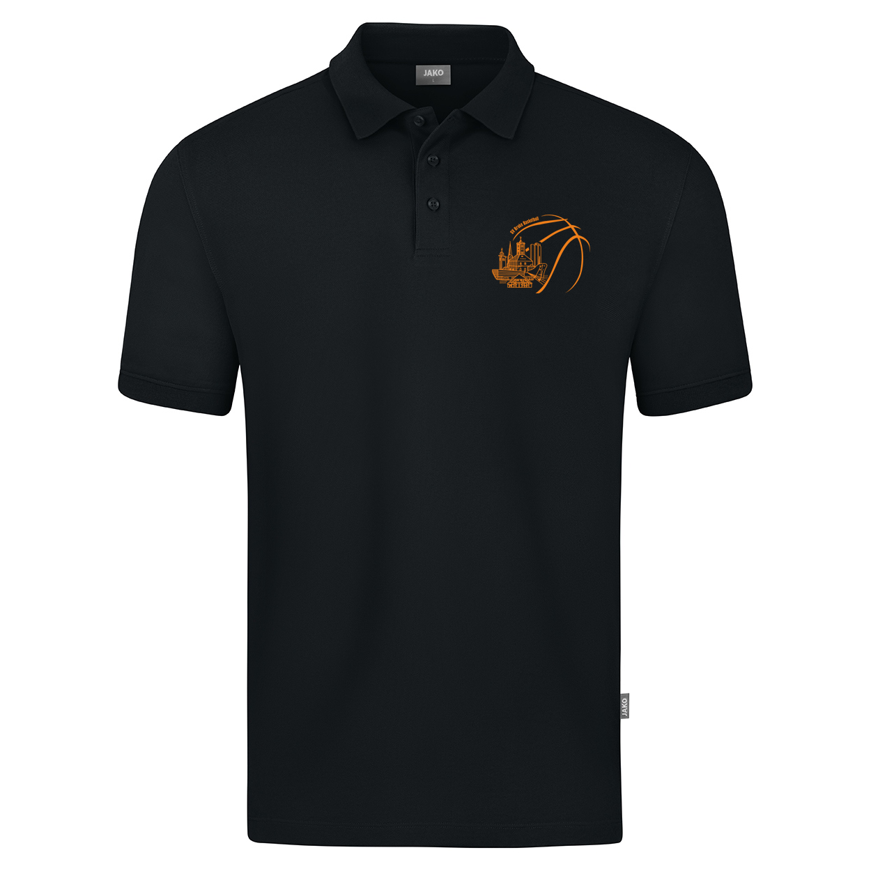 SV Brake Basketball Polo Doubletex Herren Schwarz
