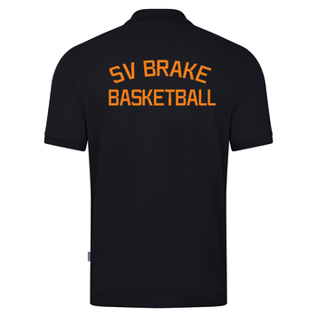 SV Brake Basketball Polo Doubletex Herren Schwarz