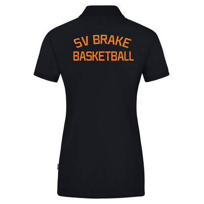 SV Brake Basketball Polo Doubletex Damen Schwarz