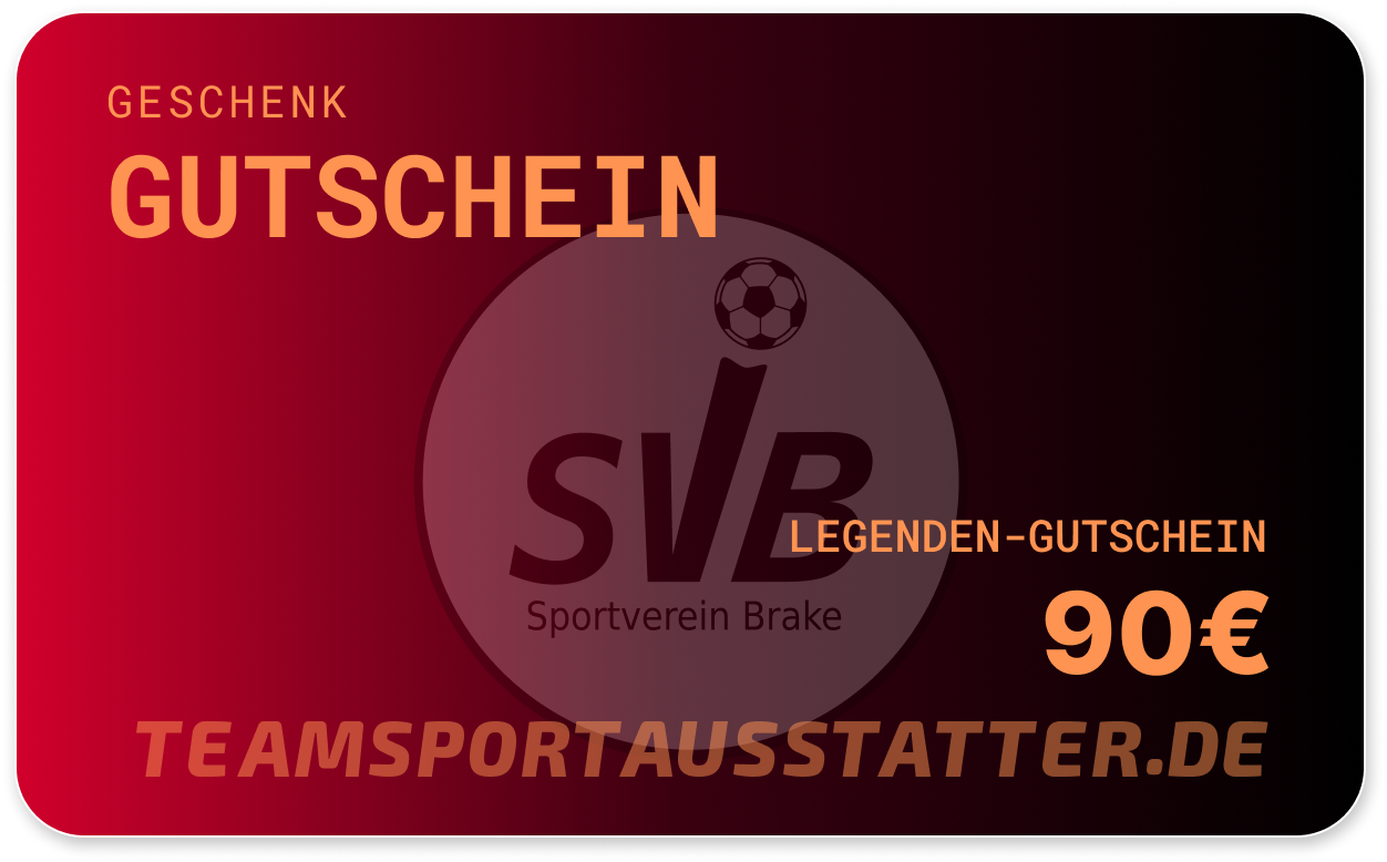Gutscheine SV Brake Fußball