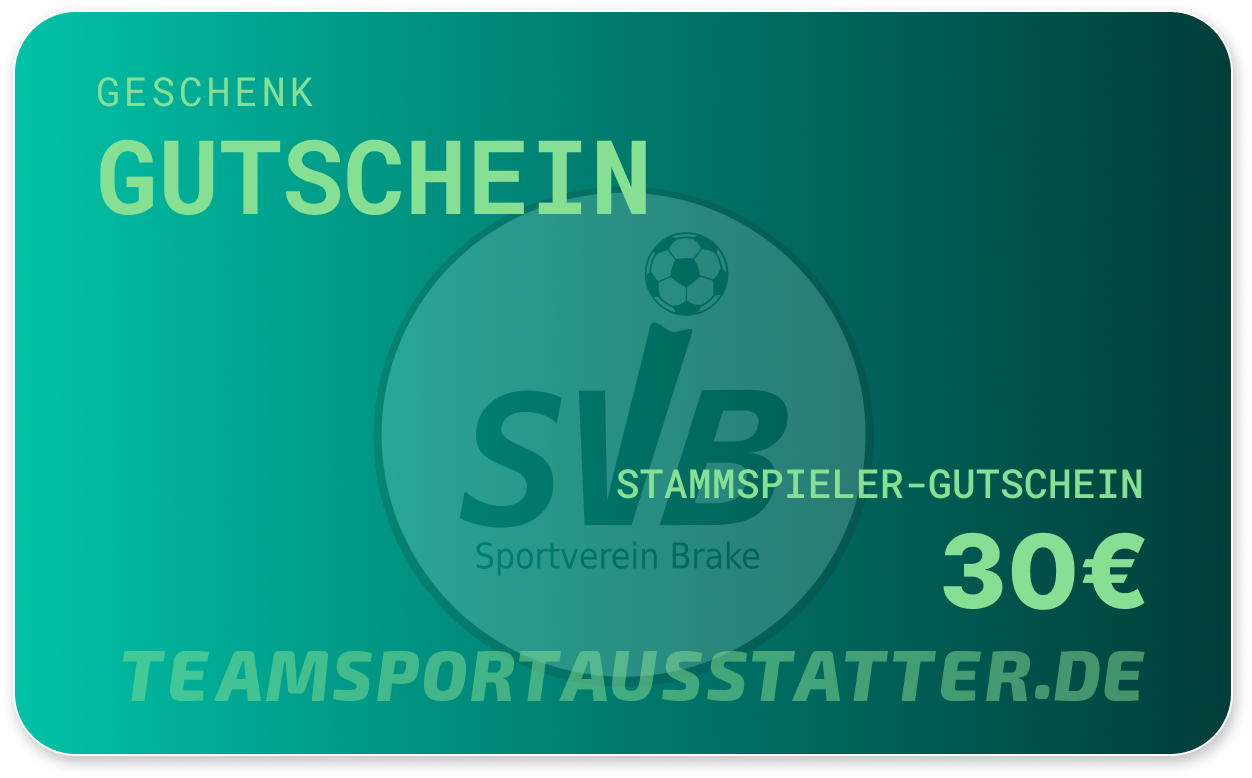 Gutscheine SV Brake Fußball