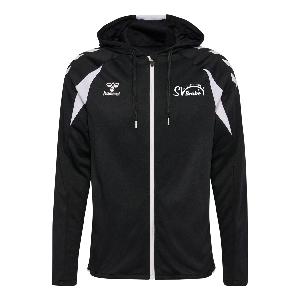 SV Brake Leichathletik Lauffeuer Zip Hoodie Herren Wappen vorne