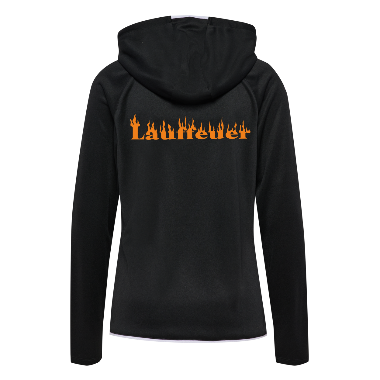 SV Brake Leichathletik Lauffeuer Zip Hoodie Damen Wappen vorne