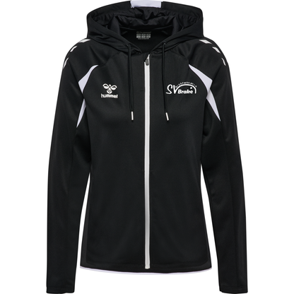 SV Brake Leichathletik Lauffeuer Zip Hoodie Damen Wappen vorne