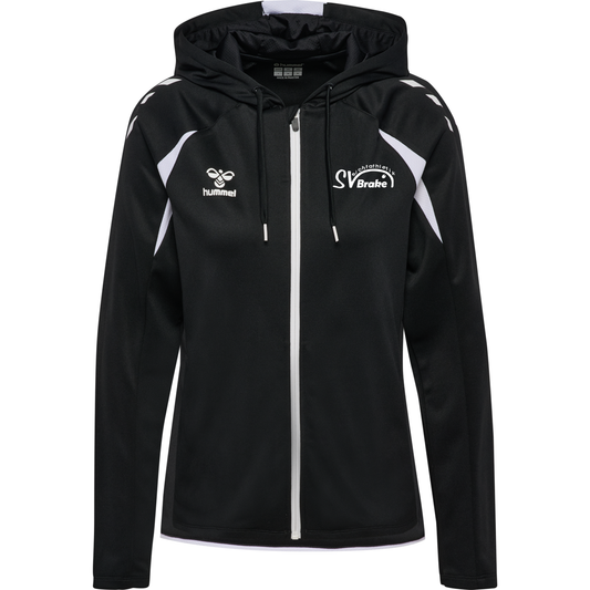 SV Brake Leichathletik Lauffeuer Zip Hoodie Damen Wappen vorne
