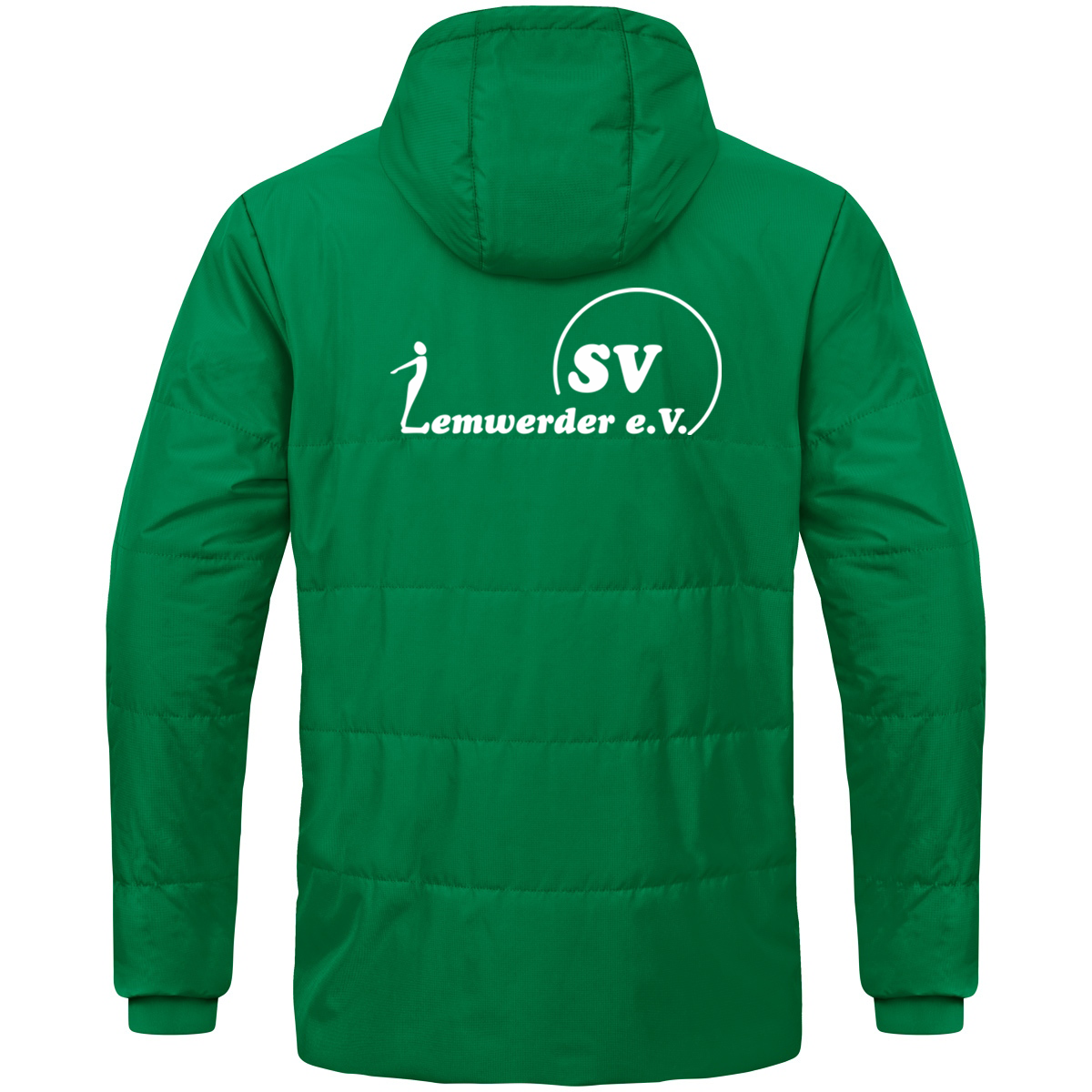 SV Lemwerder Coachjacke mit Kapuze Herren Grün