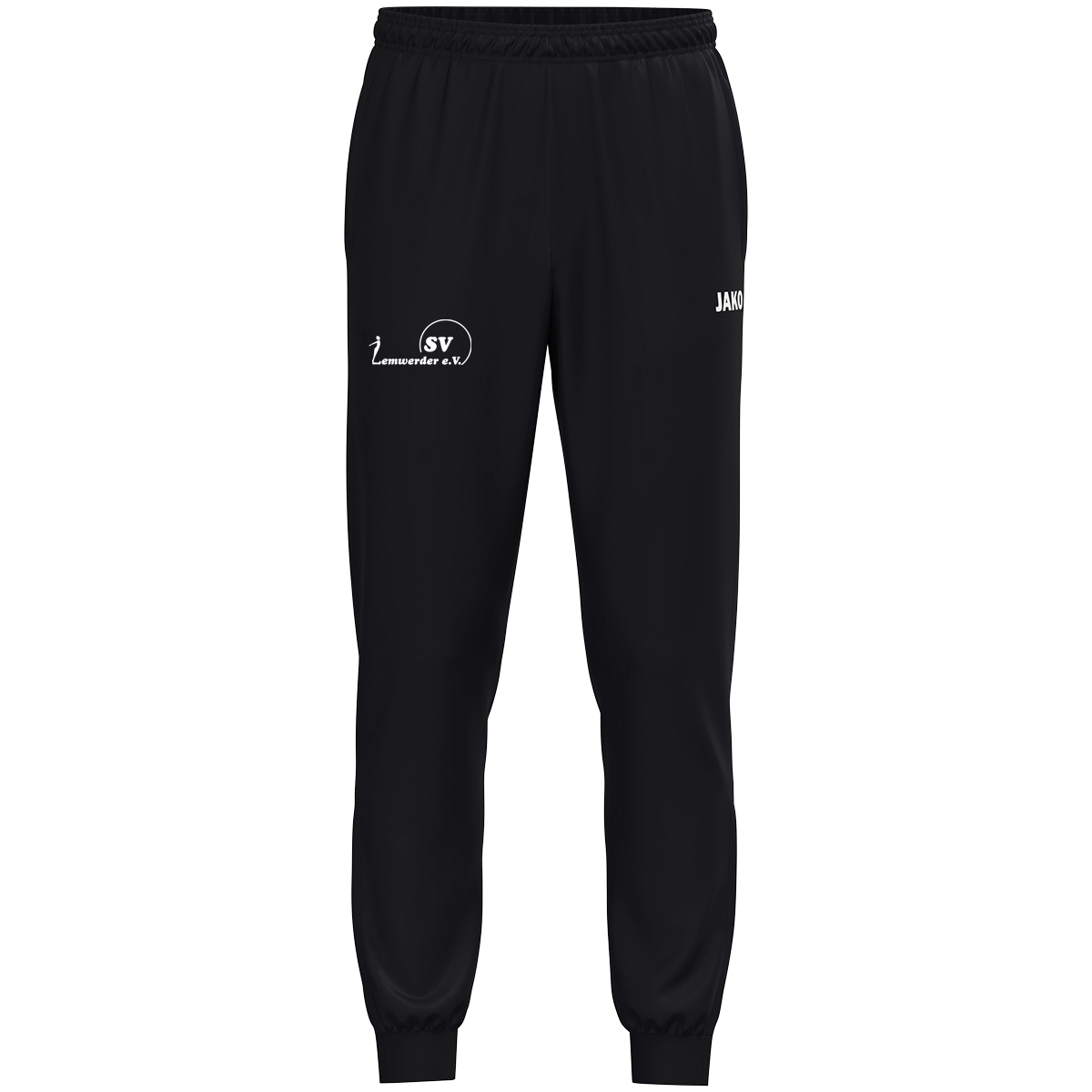 SV Lemwerder Polyesterhose Herren Kurzgrößen Schwarz