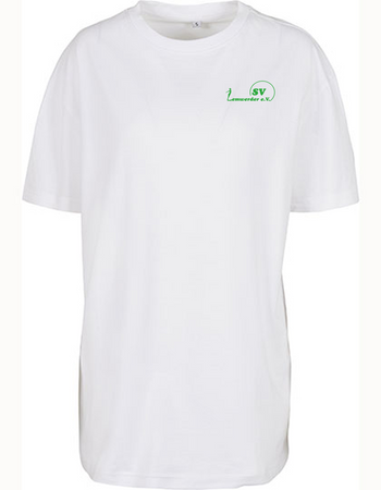SV Lemwerder Fan - T-Shirt oversize Damen weiß