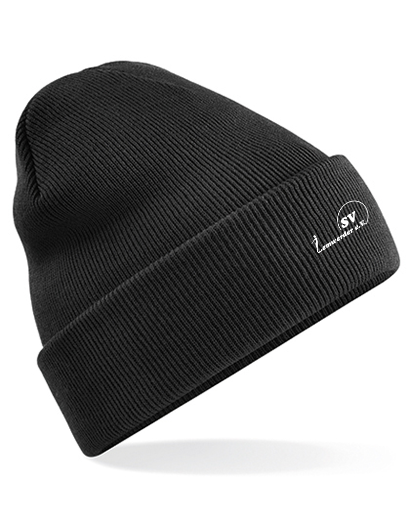 SV Lemwerder Fan - Beanie Strick schwarz