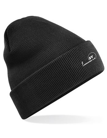 SV Lemwerder Fan - Beanie Strick schwarz
