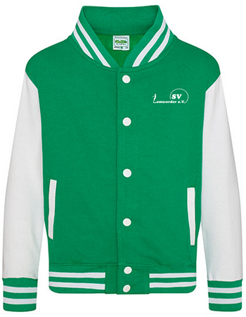 SV Lemwerder Fan - Collegejacke Kinder grün