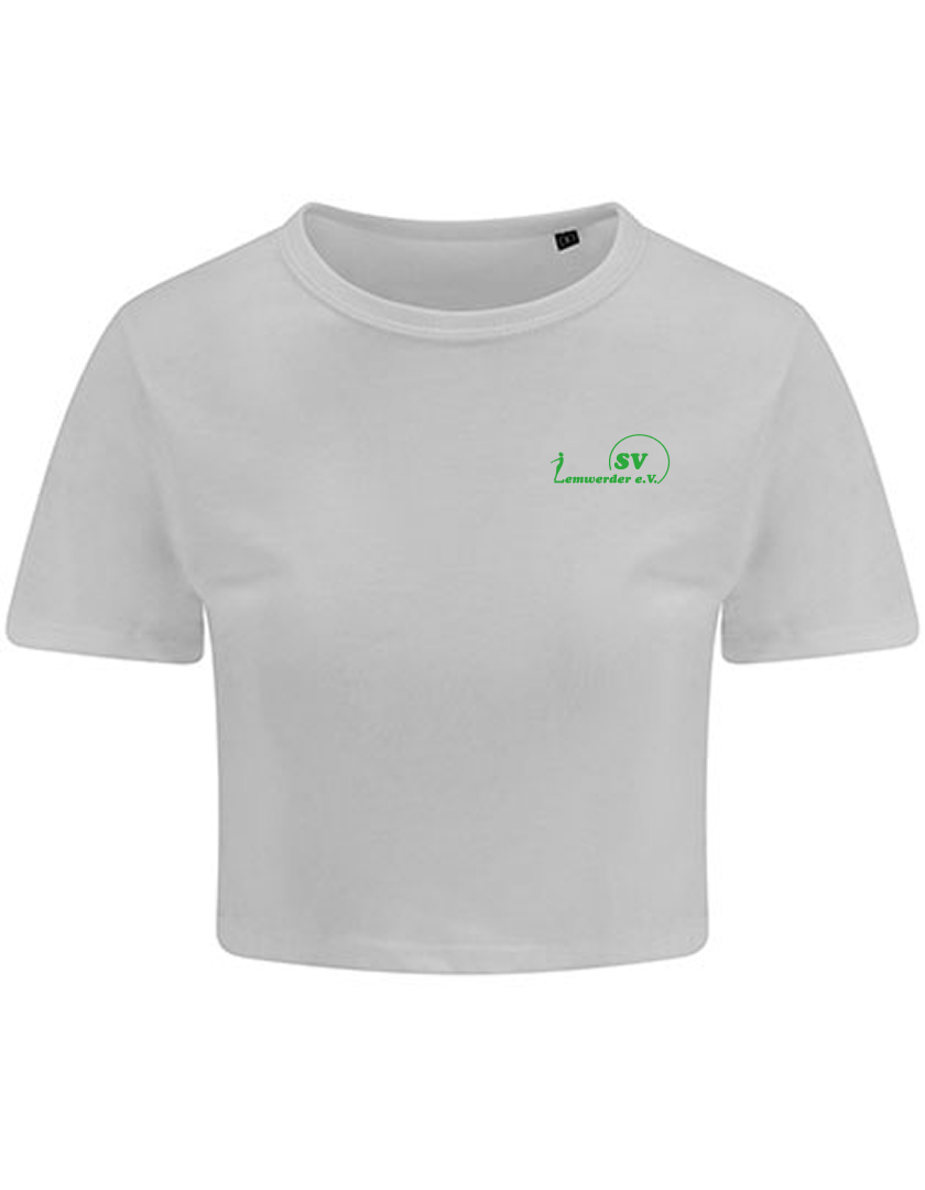 SV Lemwerder Fan - T-Shirt Crop Damen weiß