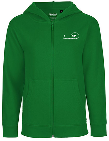 SV Lemwerder Fan - Sweatjacke Fairtrade Kinder grün