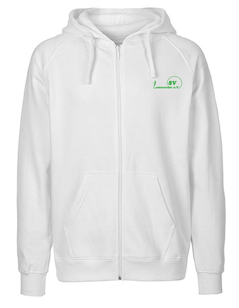 SV Lemwerder Fan - Sweatjacke Fairtrade Herren weiß