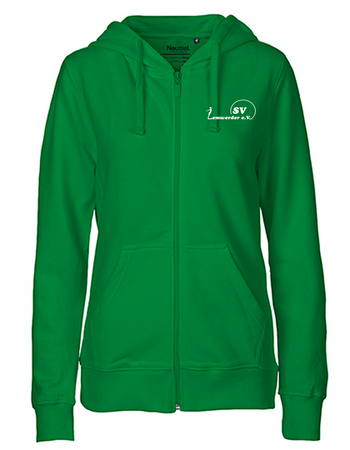 SV Lemwerder Fan - Sweatjacke Fairtrade Damen grün