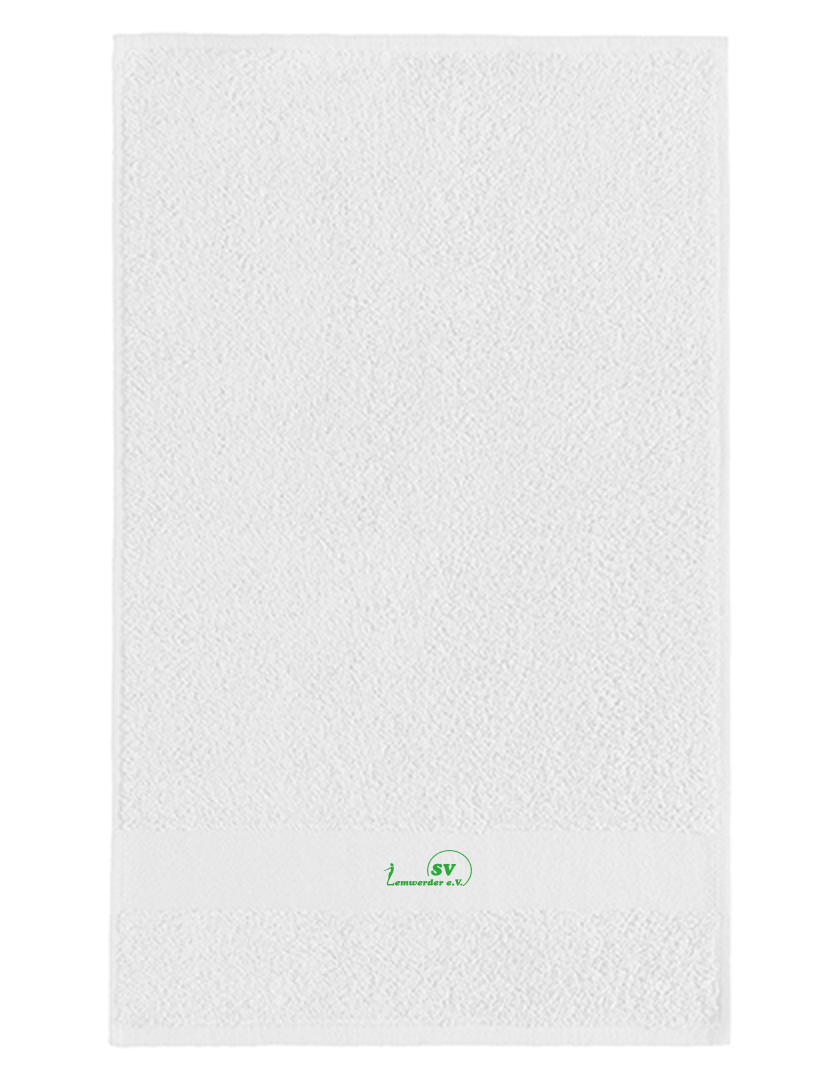 SV Lemwerder Fan - Gästehandtuch 50*30 weiß