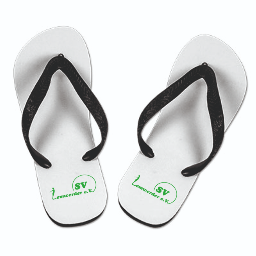 SV Lemwerder Fan - Flip Flops weiß