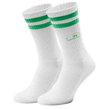 SV Lemwerder Fan - Sportsocken weiß-grün