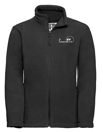 SV Lemwerder Fan - Fleecejacke Kinder schwarz