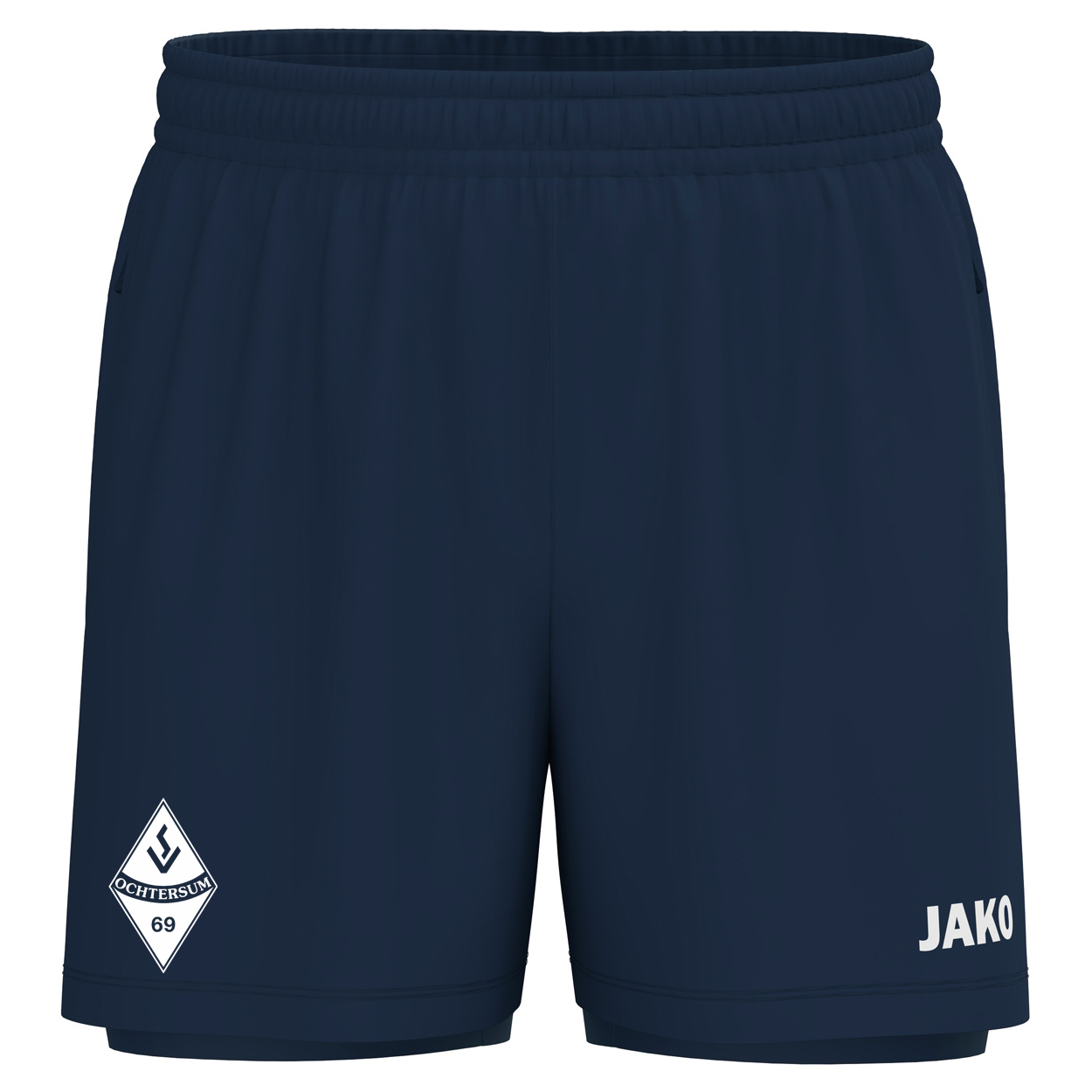 SV Ochtersum 2 in 1 Short  Herren Marine
