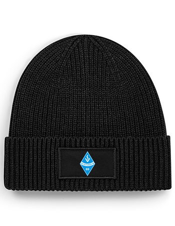 SV Ochtersum Fan - Rippstrick Beanie schwarz