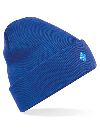 SV Ochtersum Fan - Beanie Strick blaumit logo
