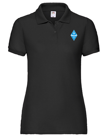 SV Ochtersum Fan - Poloshirt Damen schwarz
