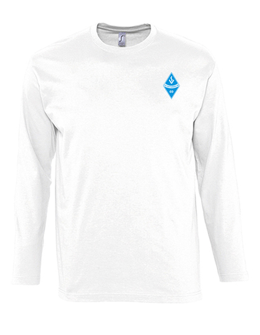 SV Ochtersum Fan - Longsleeve Herren weiß