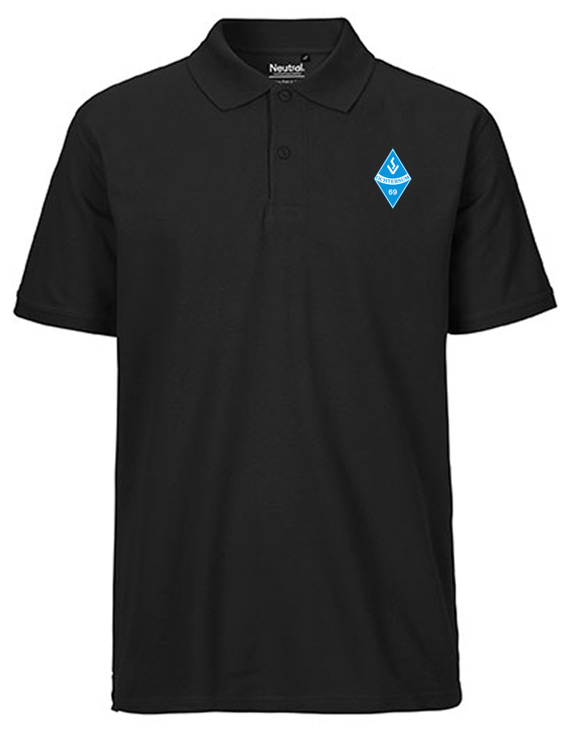 SV Ochtersum Fan - Poloshirt Fairtrade Herren schwarz