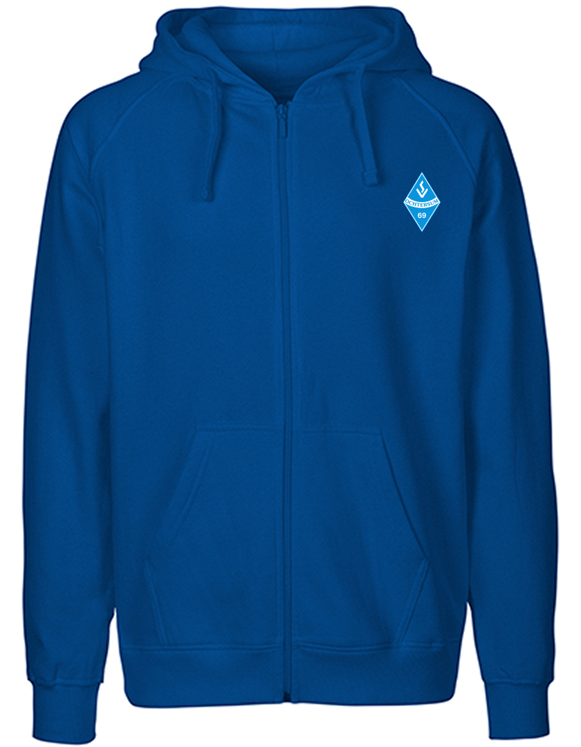 SV Ochtersum Fan - Sweatjacke Fairtrade Herren blaumit logo
