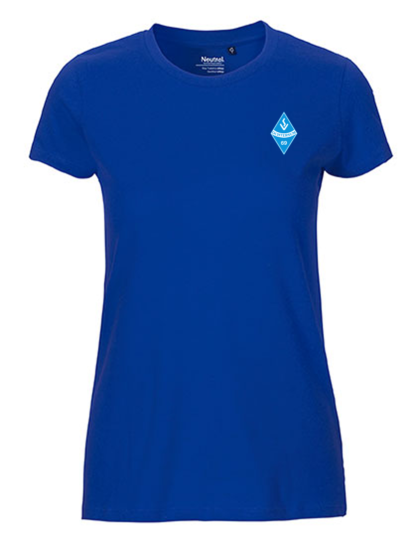 SV Ochtersum Fan - T-Shirt Fairtrade Damen blaumit logo