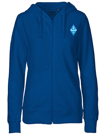 SV Ochtersum Fan - Sweatjacke Fairtrade Damen blaumit logo