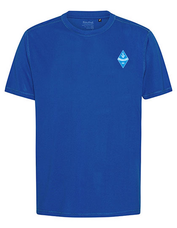 SV Ochtersum Fan - Polyestershirt Fairtrade Herren blaumit logo