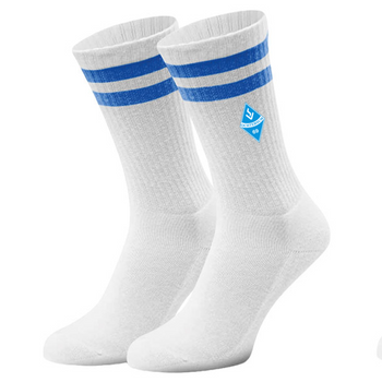 SV Ochtersum Fan - Sportsocken weiß-blau