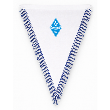 SV Ochtersum Fan - Wimpel 23*29 weiß blau