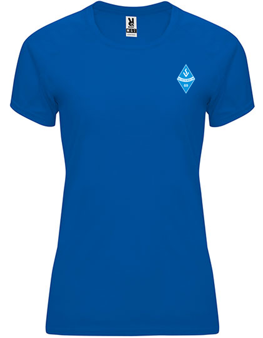 SV Ochtersum Fan - Polyestershirt Damen blaumit logo