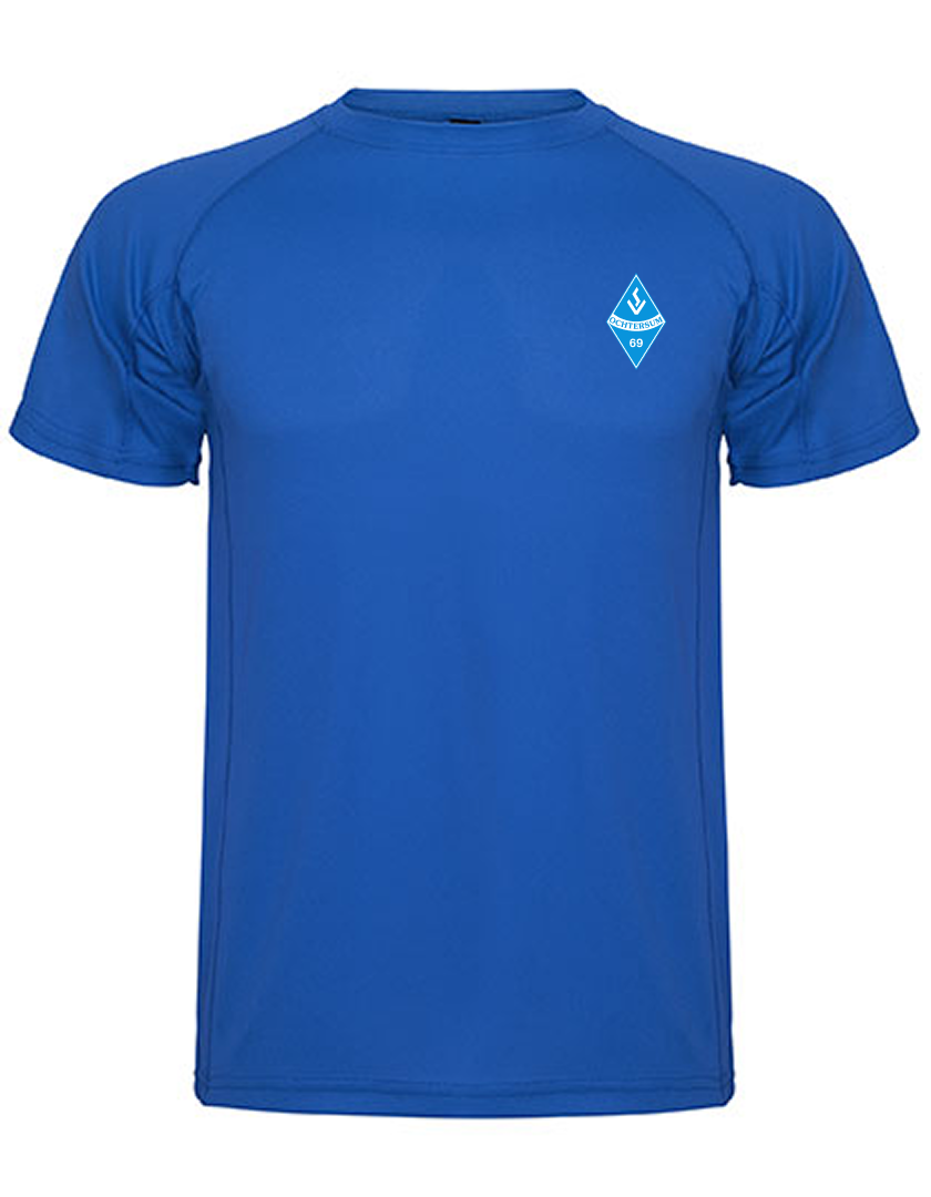 SV Ochtersum Fan - Polyestershirt Kinder blaumit logo