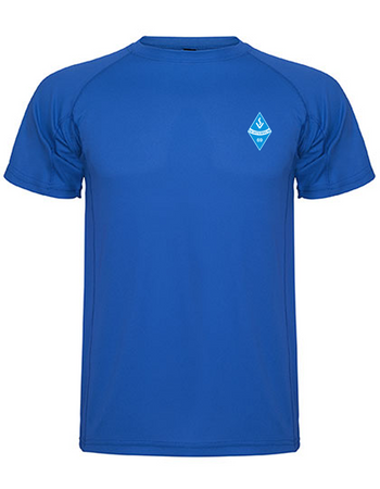 SV Ochtersum Fan - Polyestershirt Kinder blaumit logo