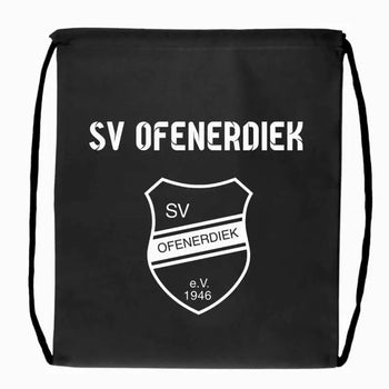 SV Ofenerdiek Fan Turnbeutel Schwarz